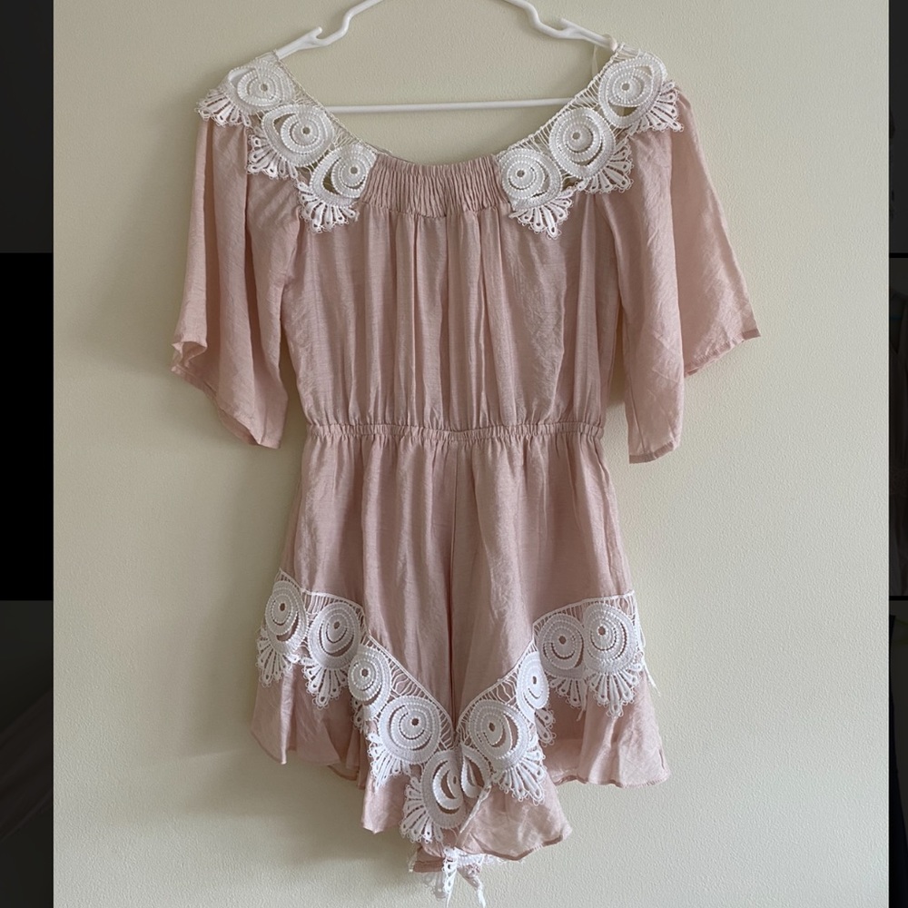 Off the Shoulder Romper